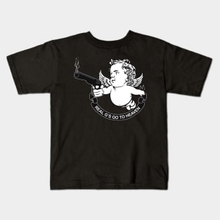 REAL G’S GOES TO HEAVEN Kids T-Shirt